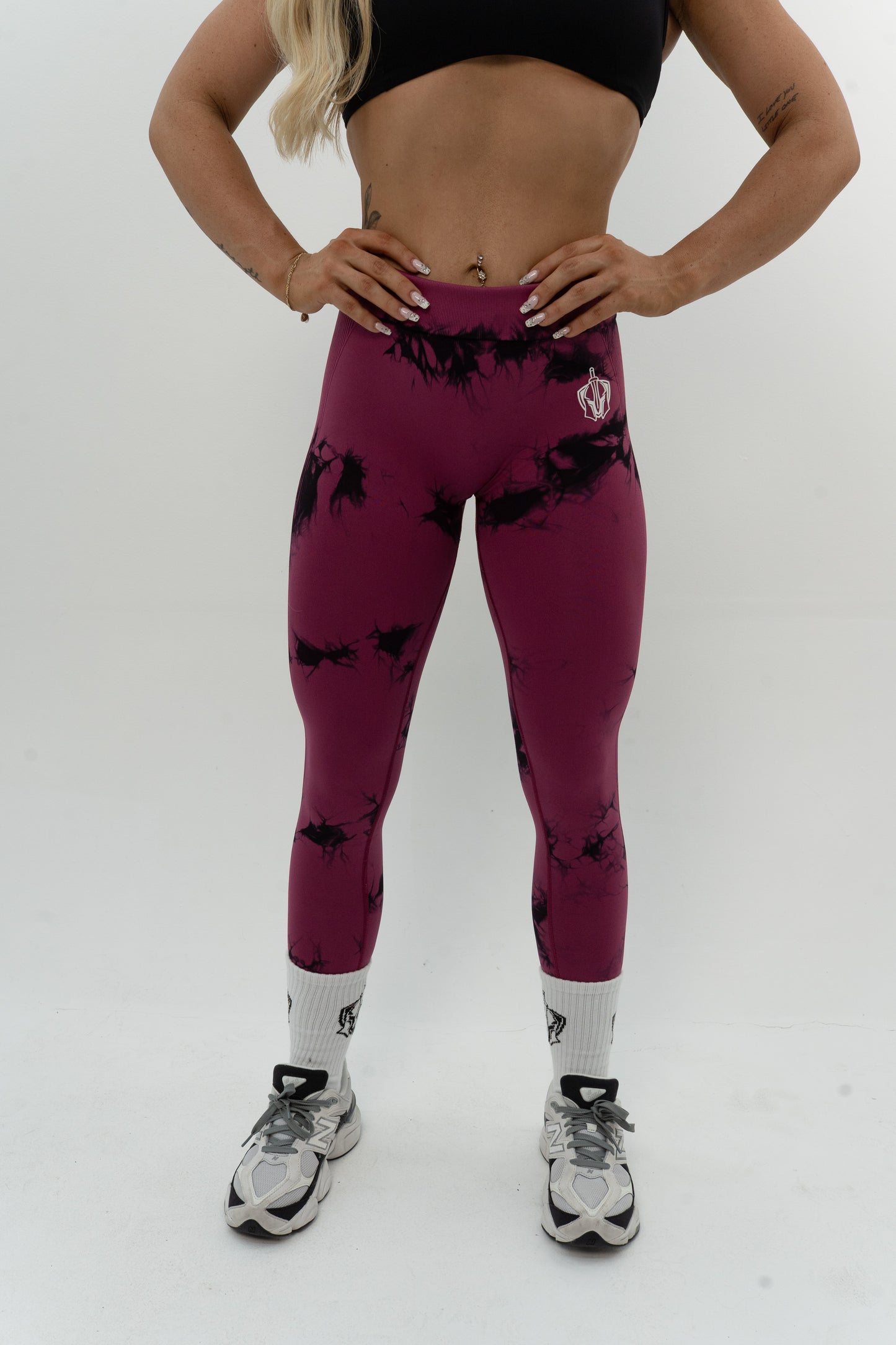 Tie-dye Badge Legging