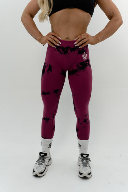 Tie-dye Badge Legging