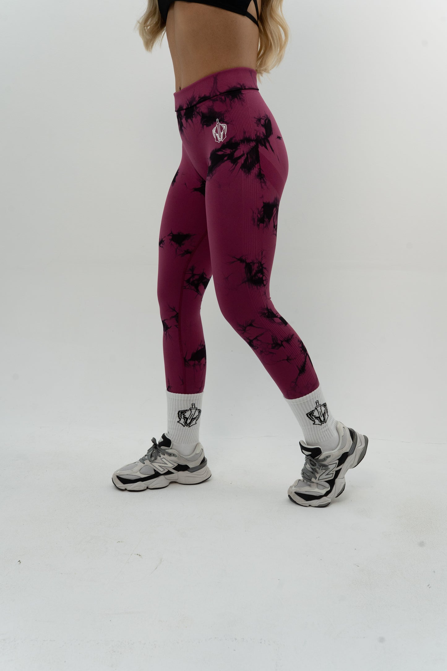 Tie-dye Badge Legging
