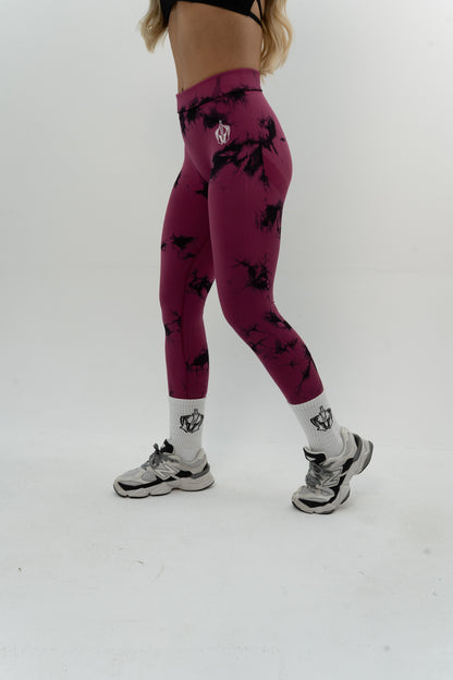 Tie-dye Badge Legging
