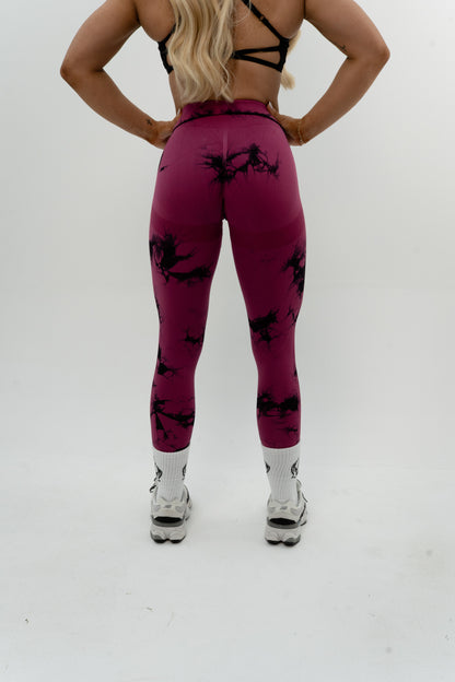 Tie-dye Badge Legging