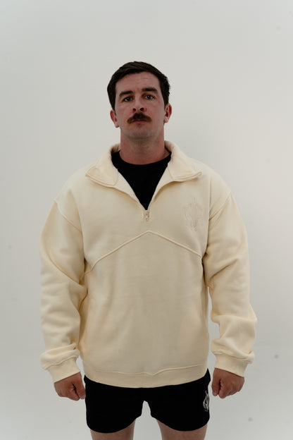 Badge 1/4 Zip Pull Over