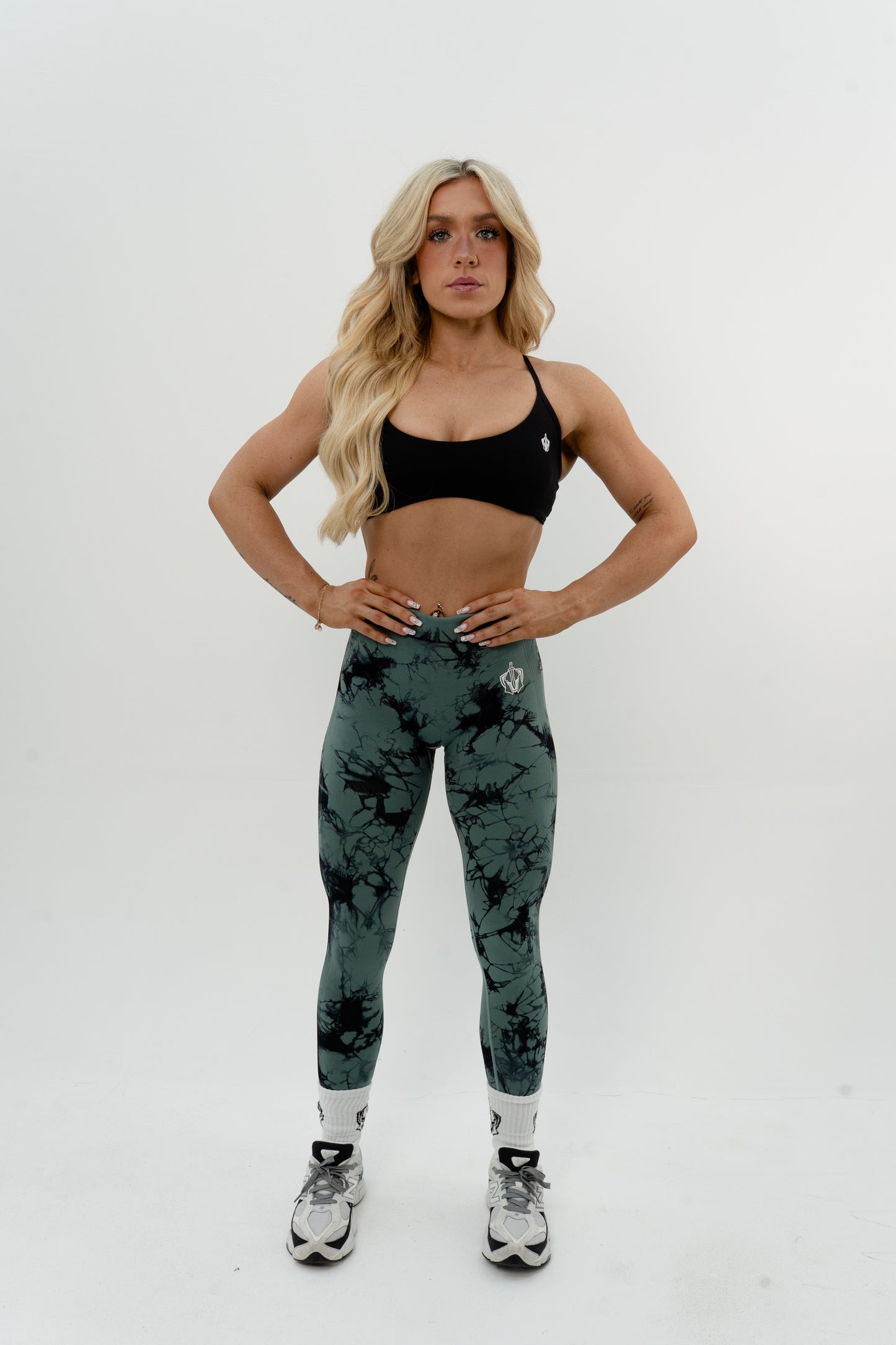 Tie-dye Badge Legging