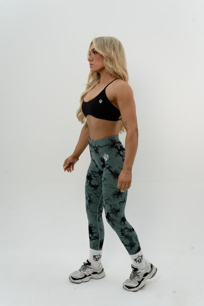 Tie-dye Badge Legging