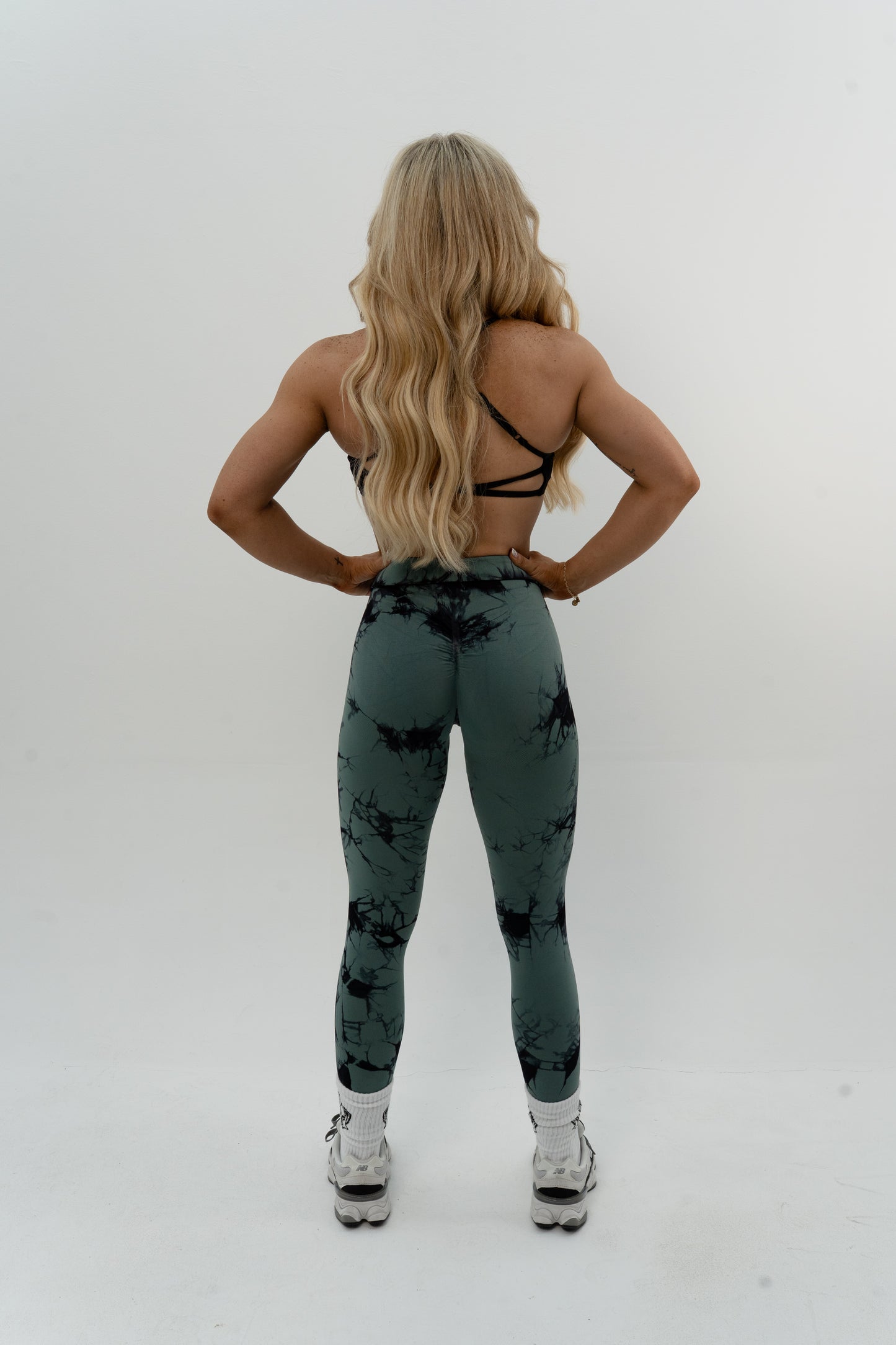 Tie-dye Badge Legging