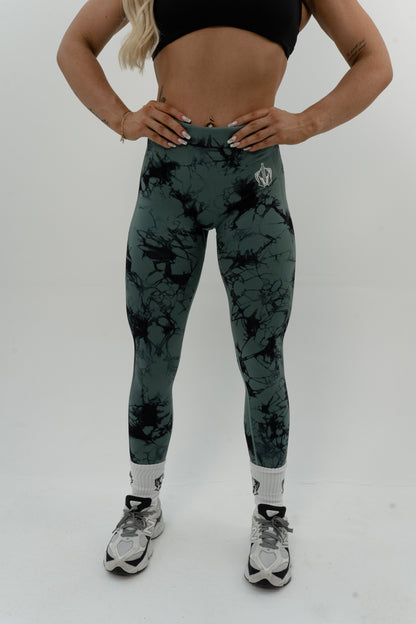 Tie-dye Badge Legging