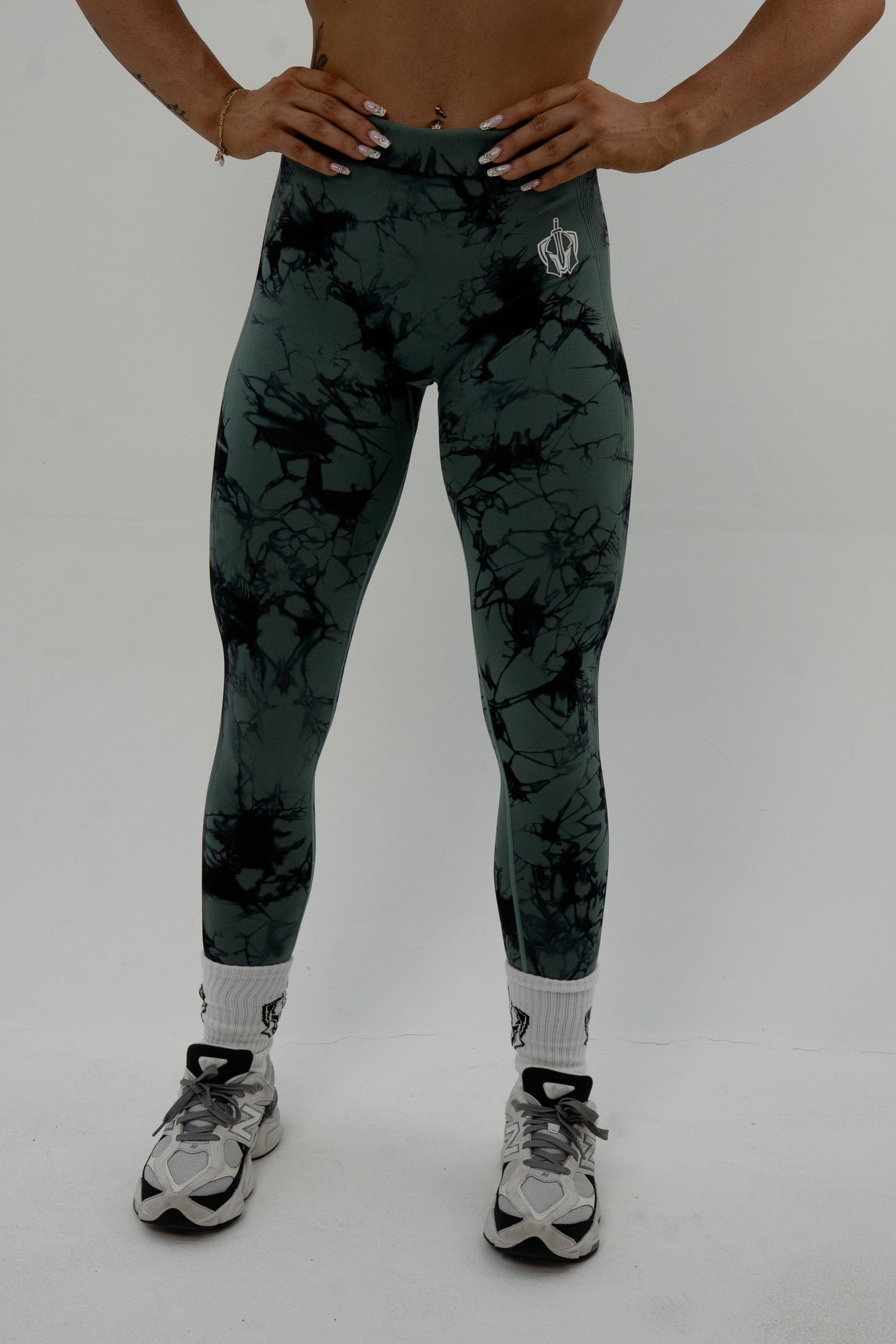 Tie-dye Badge Legging