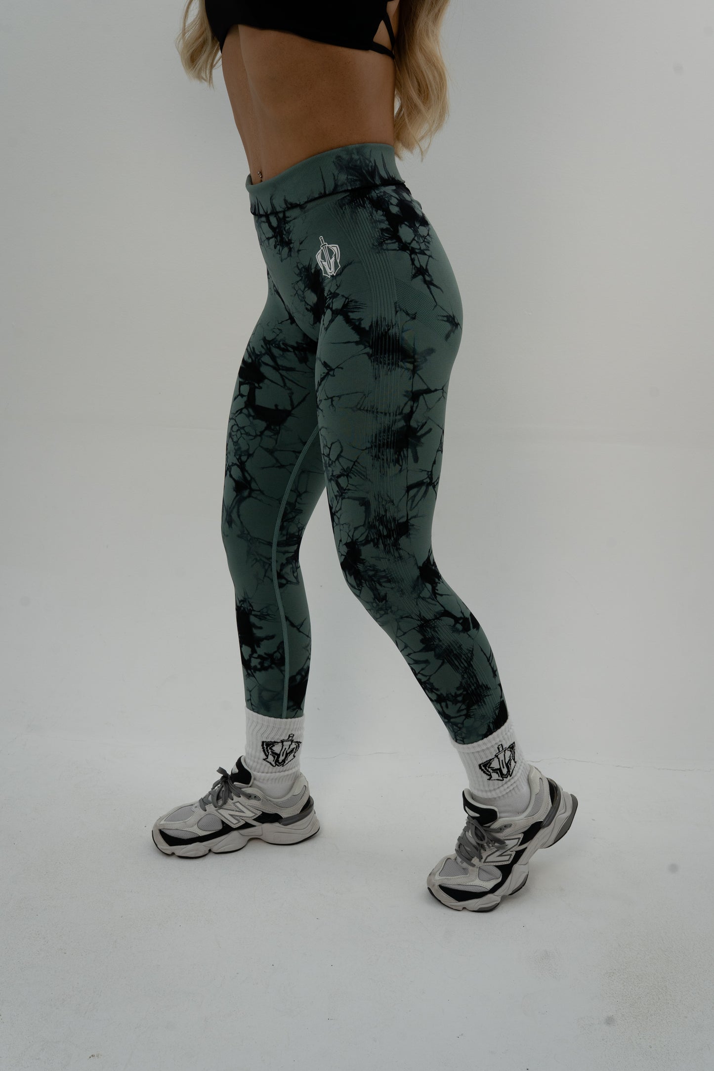 Tie-dye Badge Legging