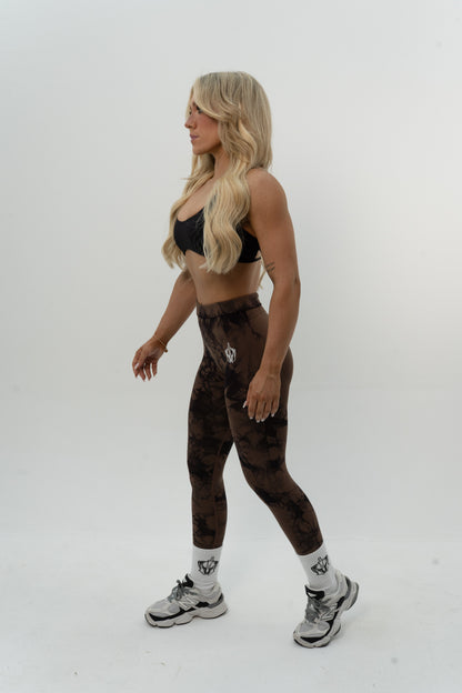 Tie-dye Badge Legging