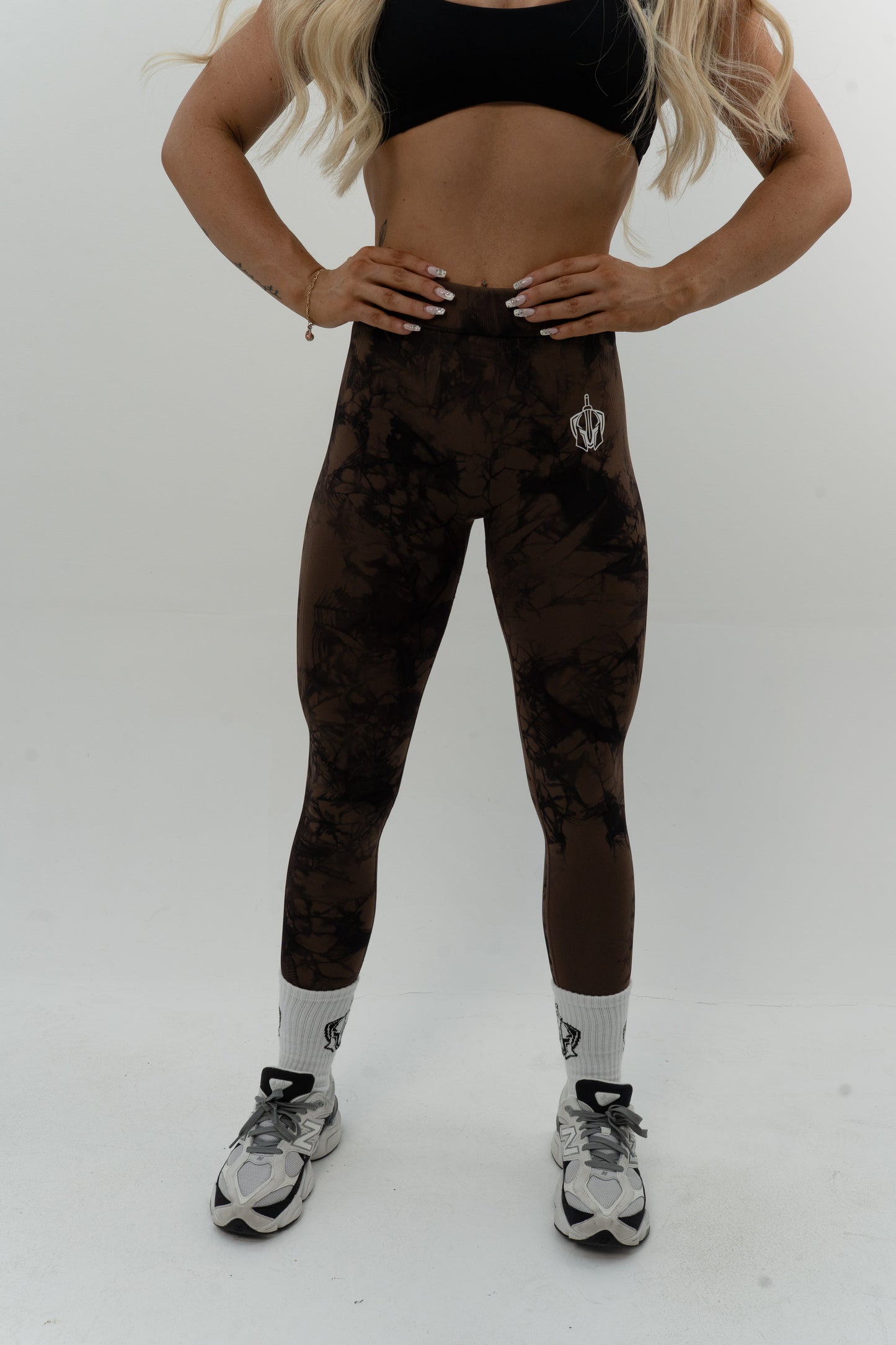 Tie-dye Badge Legging