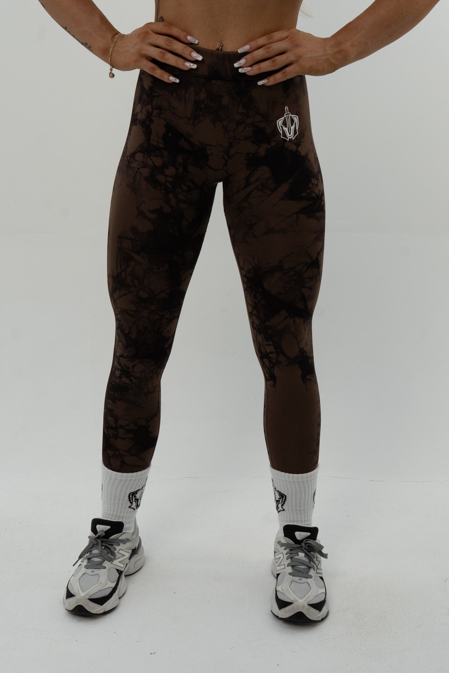 Tie-dye Badge Legging