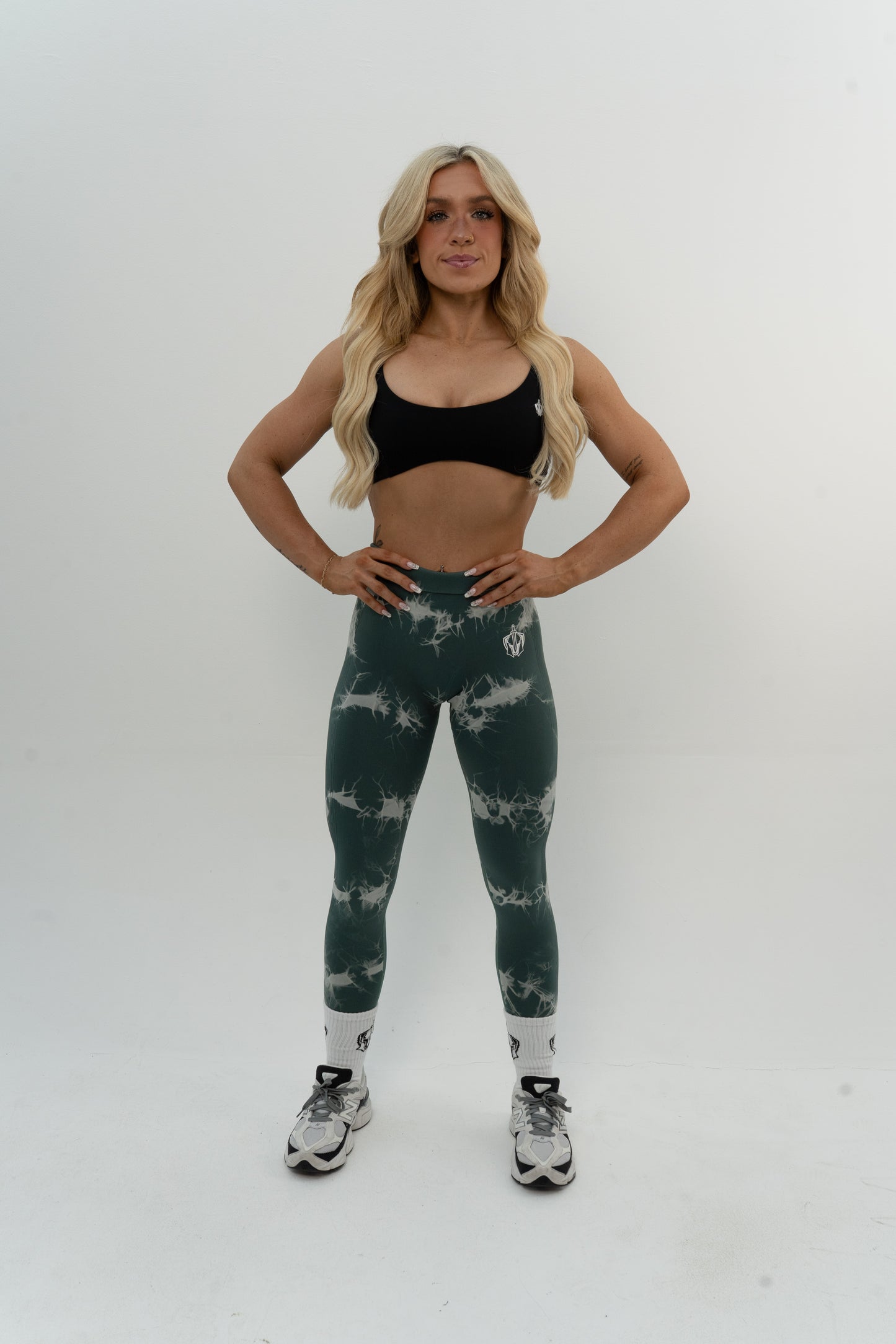 Tie-dye Badge Legging