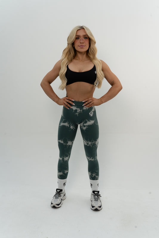 Tie-dye Badge Legging