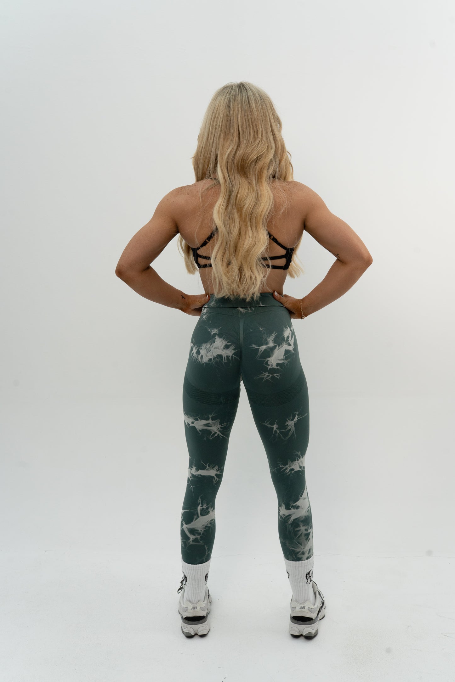 Tie-dye Badge Legging