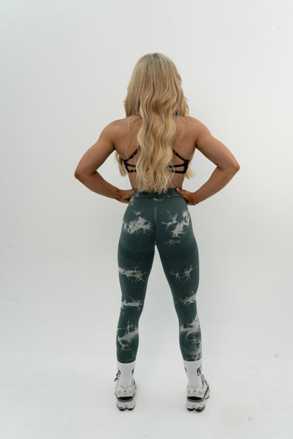 Tie-dye Badge Legging