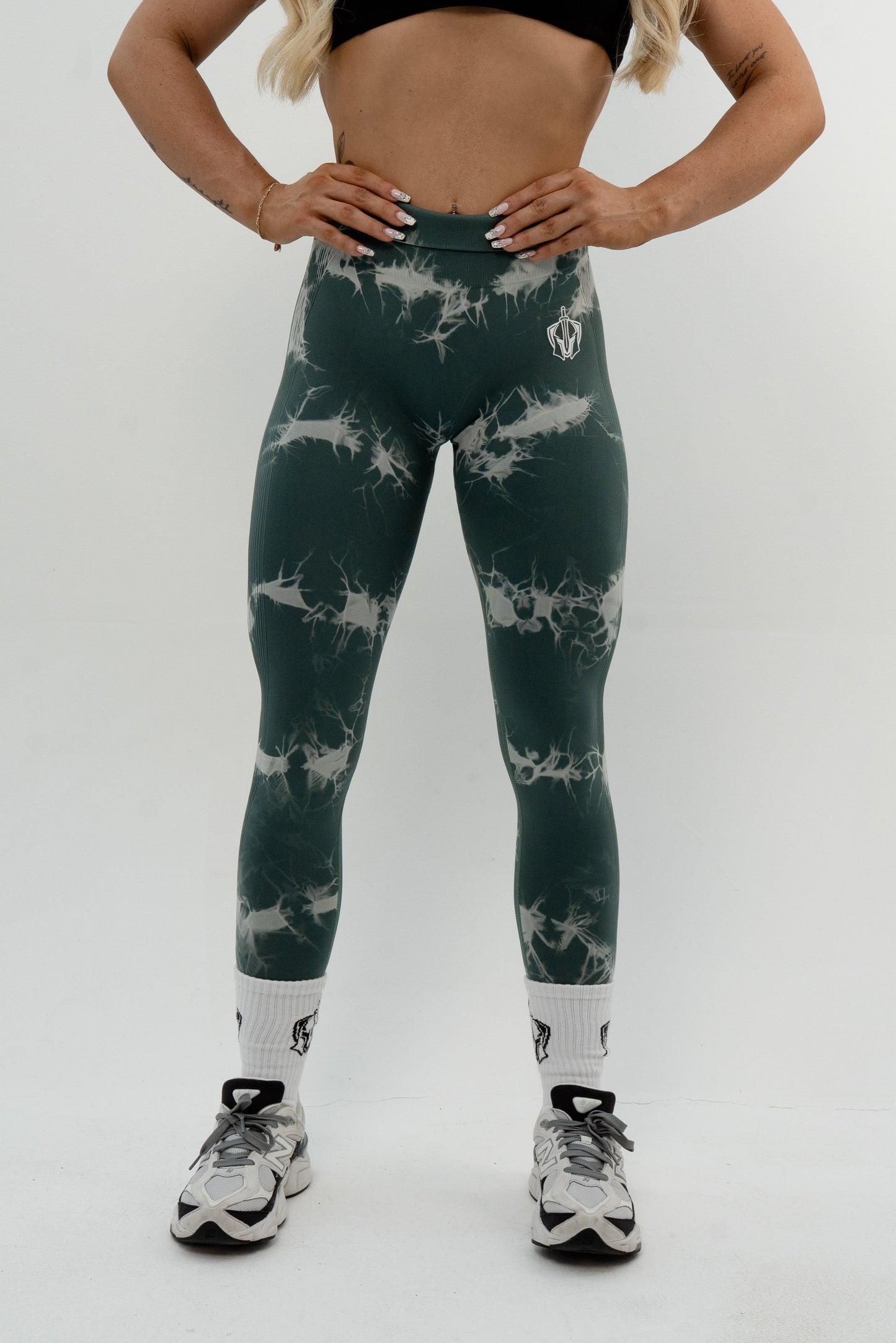 Tie-dye Badge Legging