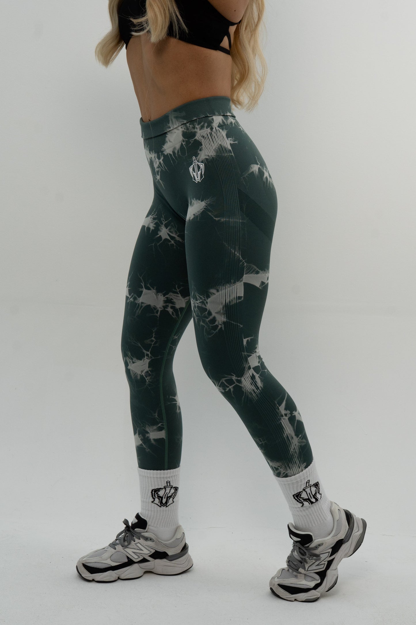 Tie-dye Badge Legging