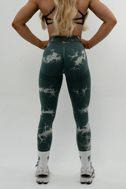 Tie-dye Badge Legging