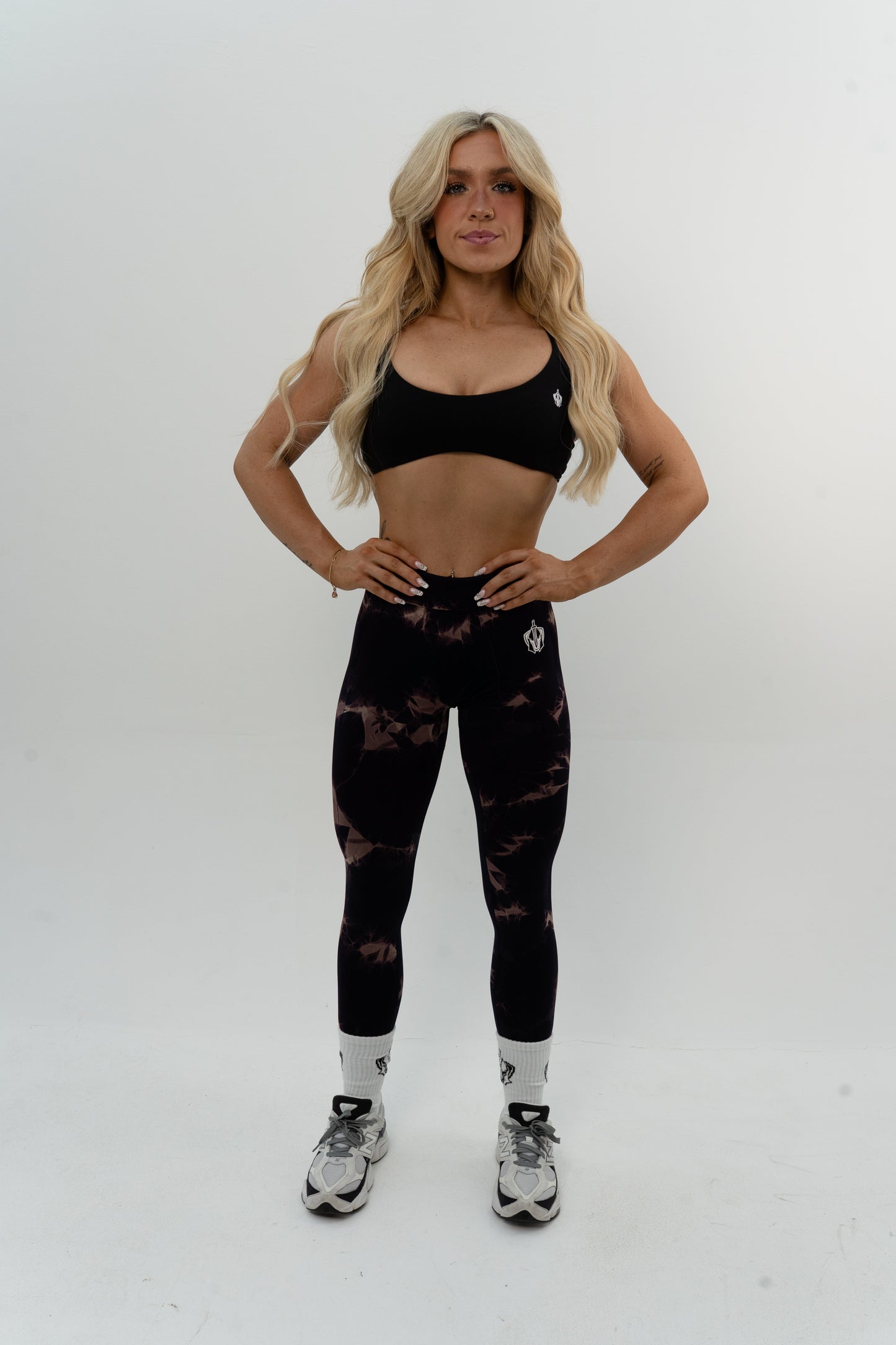 Tie-dye Badge Legging