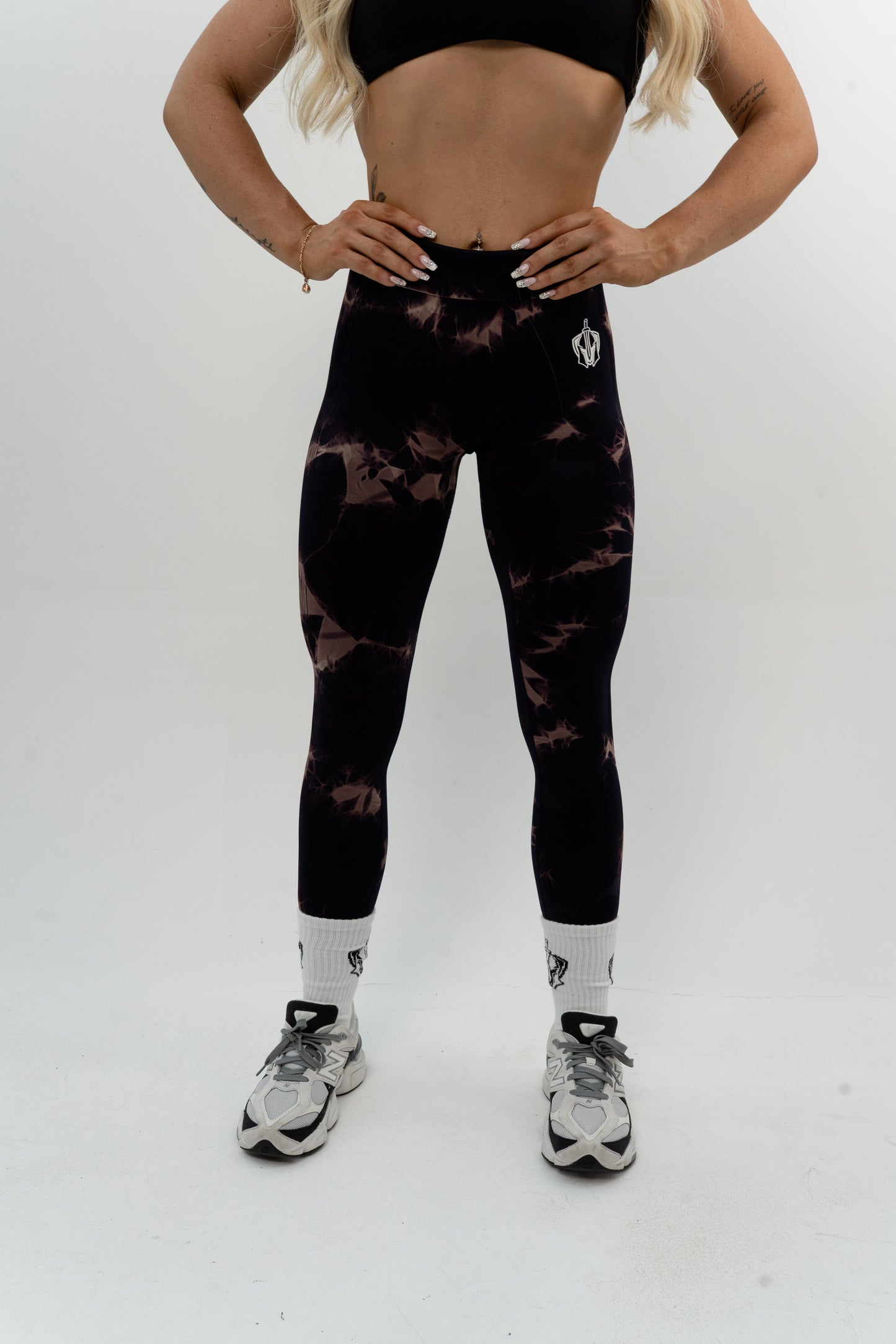 Tie-dye Badge Legging