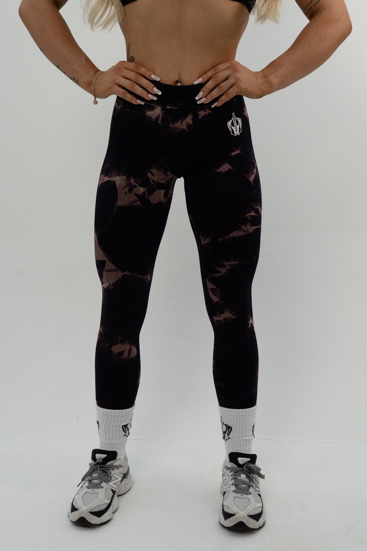 Tie-dye Badge Legging