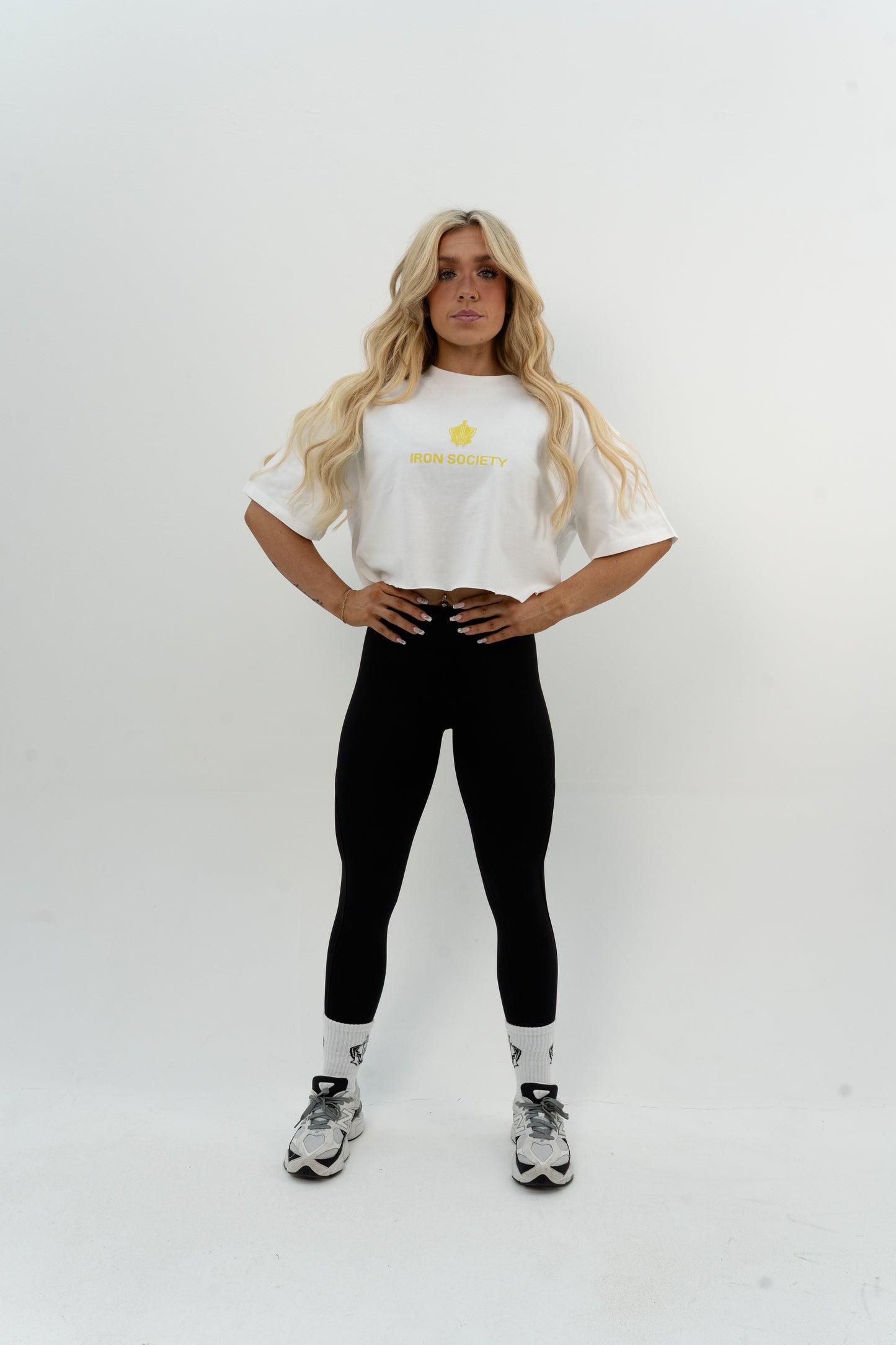 Oversized King Of Gainz Tee Cropped Tee