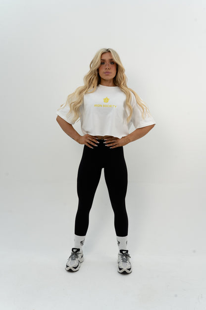 Oversized King Of Gainz Tee Cropped Tee