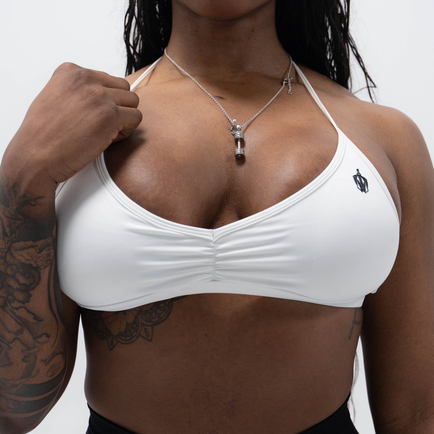 Minimal Badge Bra