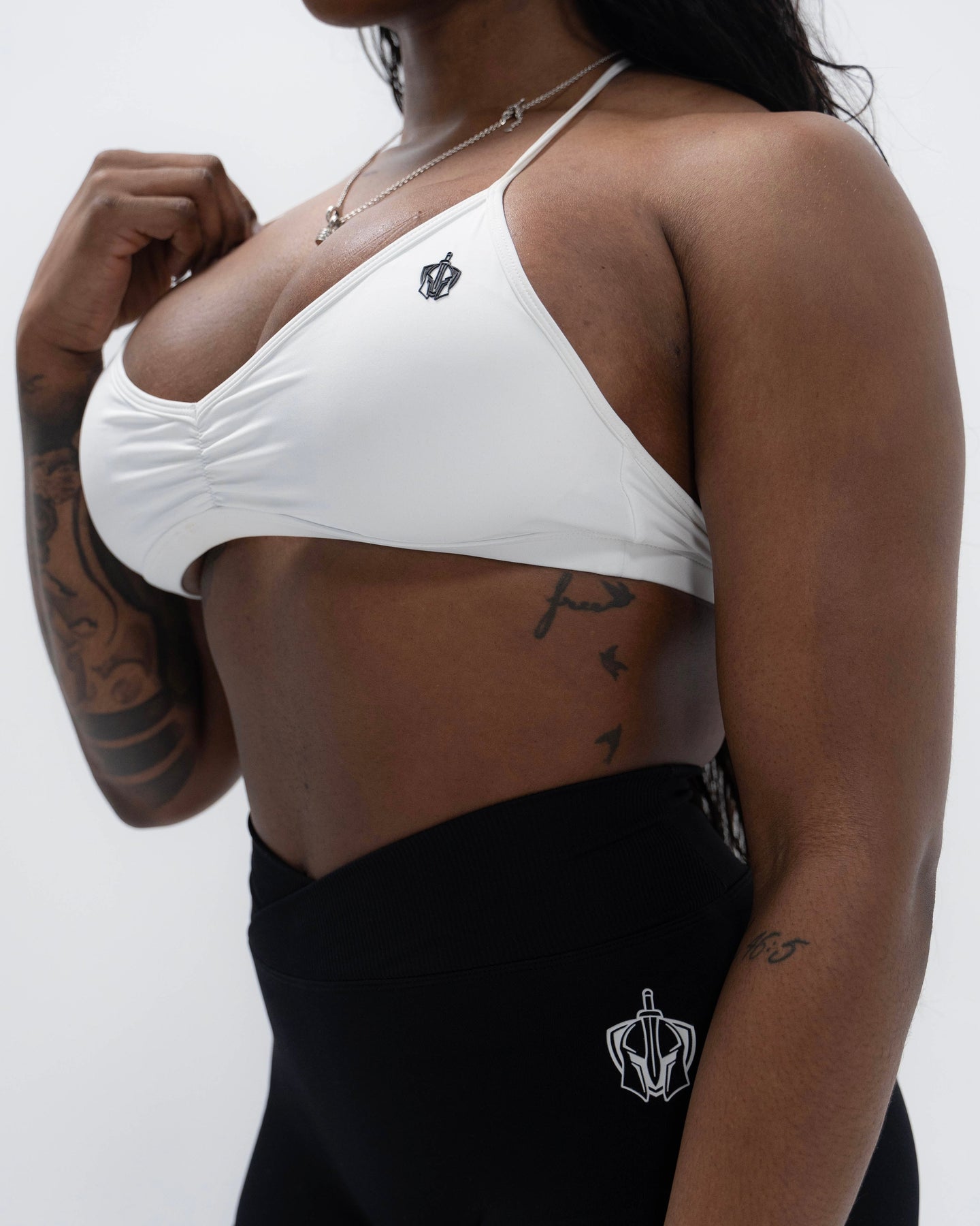 Minimal Badge Bra