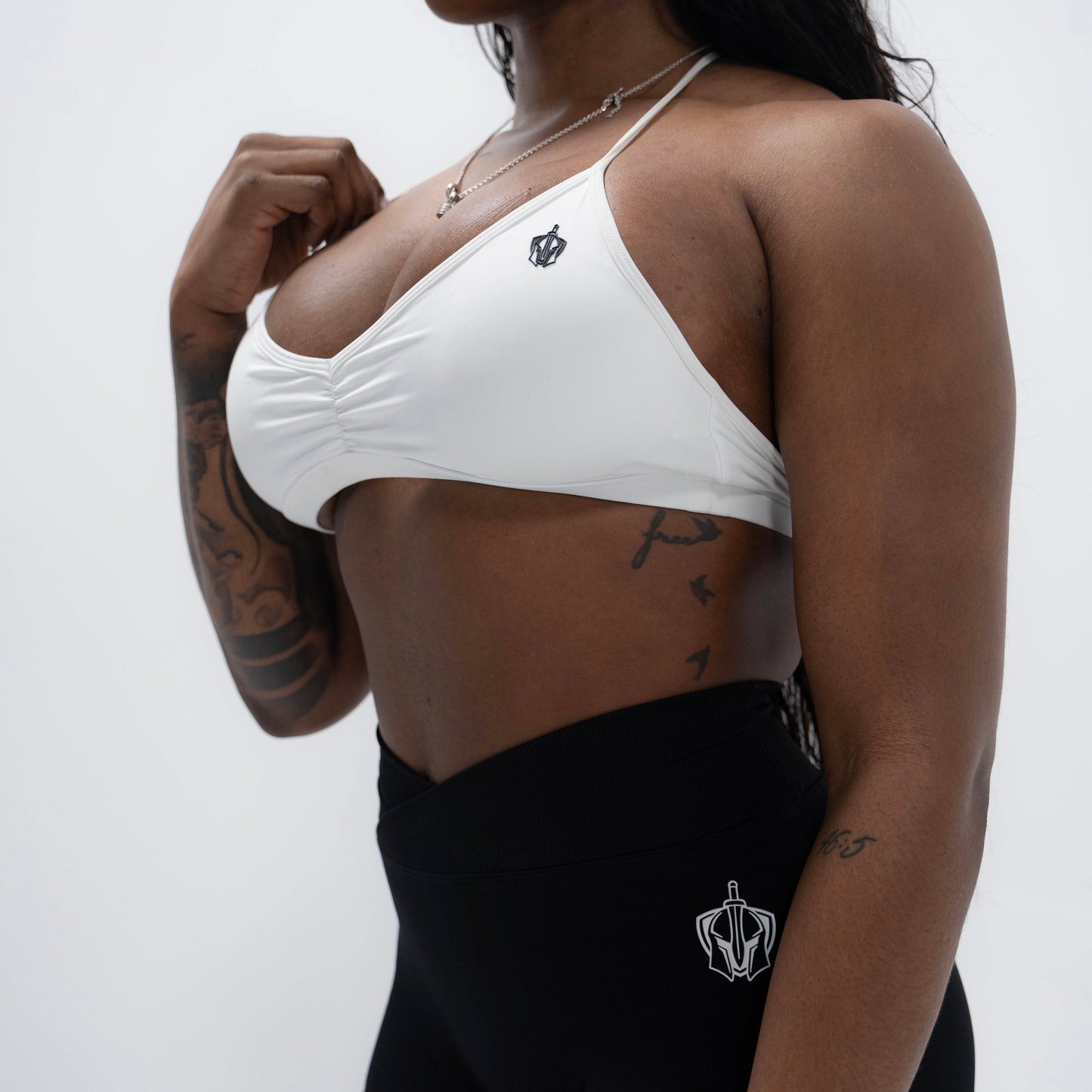 Minimal Badge Bra