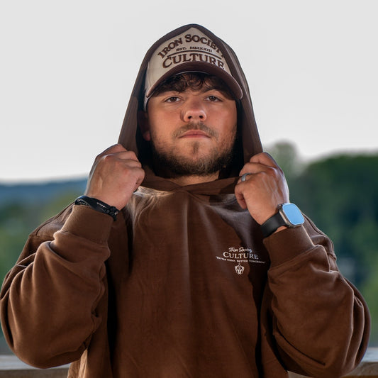 Iron Culture Brown & Cream 5 Panel Hat