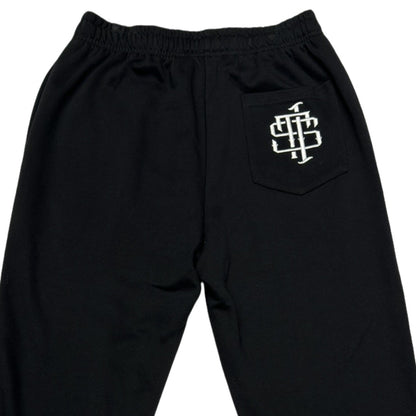 Black Old English TIS Sweatpants