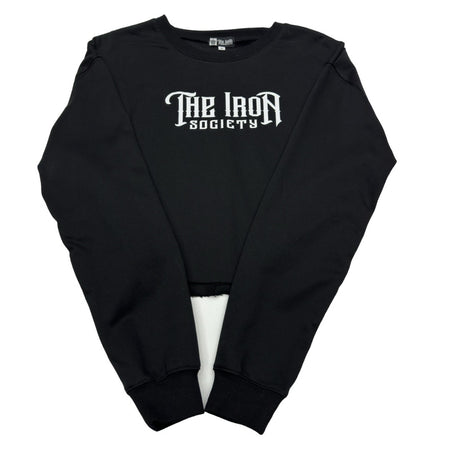 Womens TIS Cropped Crewneck