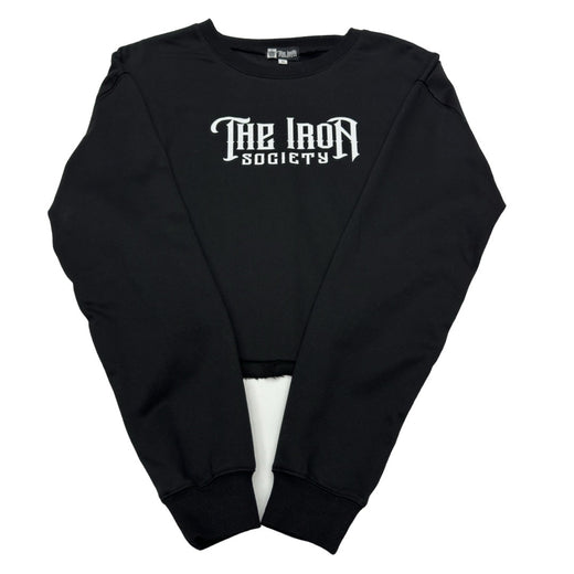 Womens TIS Cropped Crewneck