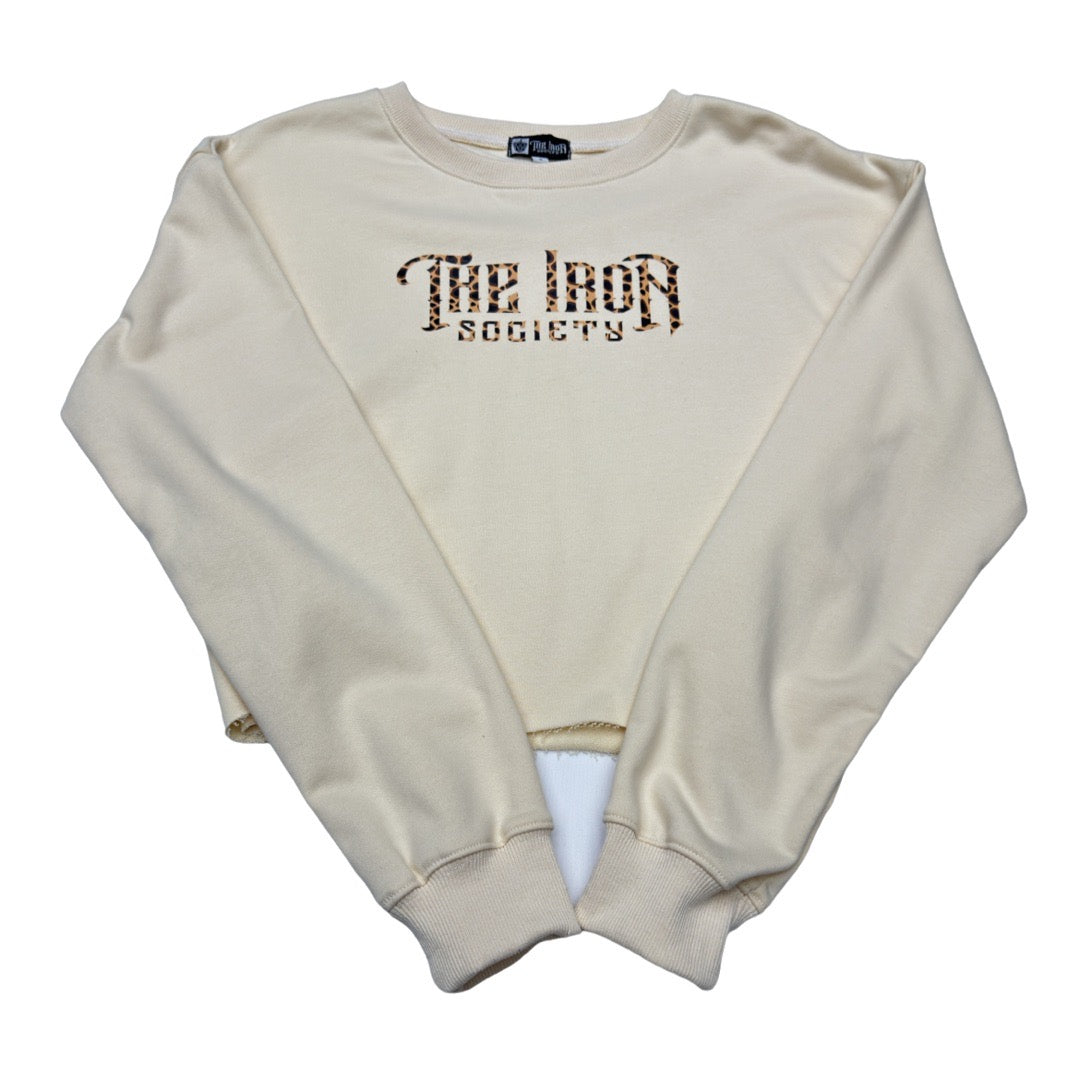 Womens TIS Cropped Crewneck