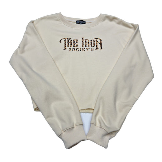Womens TIS Cropped Crewneck