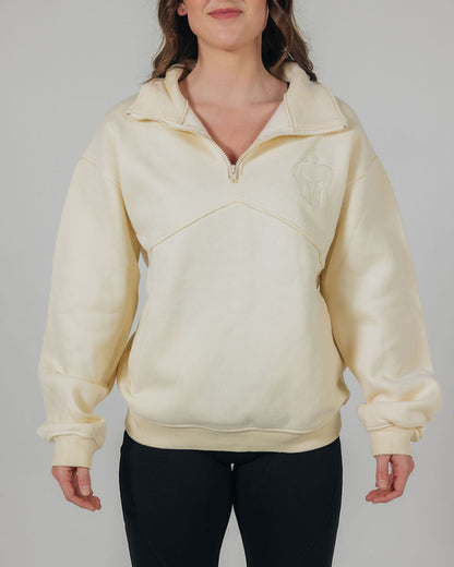 Badge 1/4 Zip Pull Over