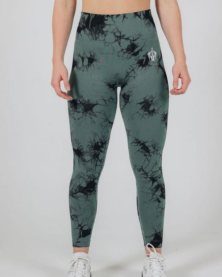 Tie-dye Badge Legging