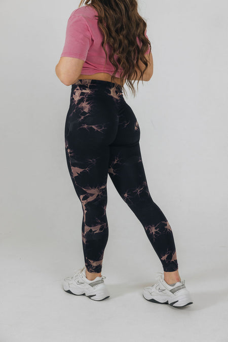 Tie-dye Badge Legging