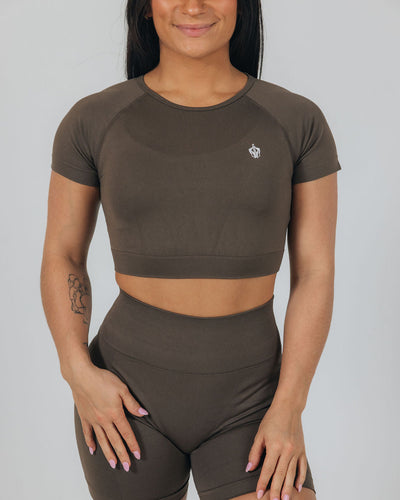 Amplify Compression Crop Top
