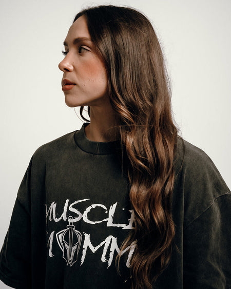 Muscle Mommy Oversized Tee
