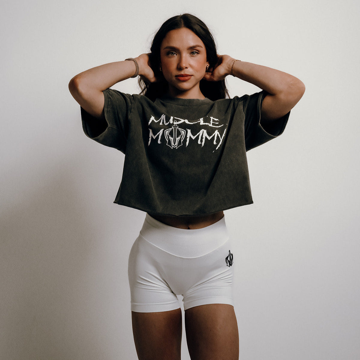 Muscle Mommy Cropped Tee