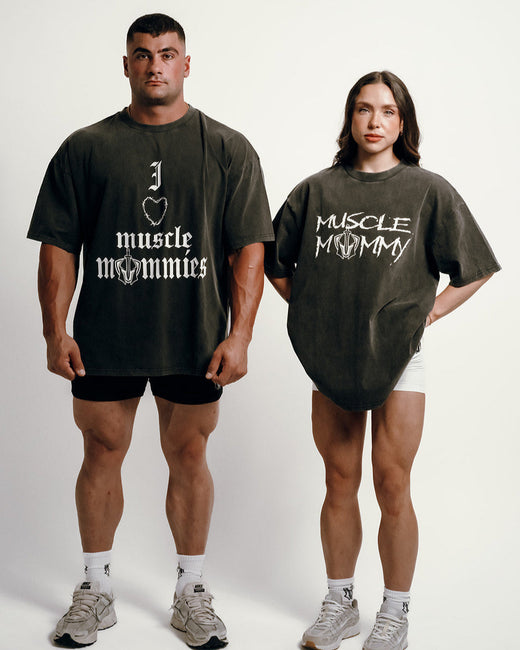 Muscle Mommy Oversized Tee