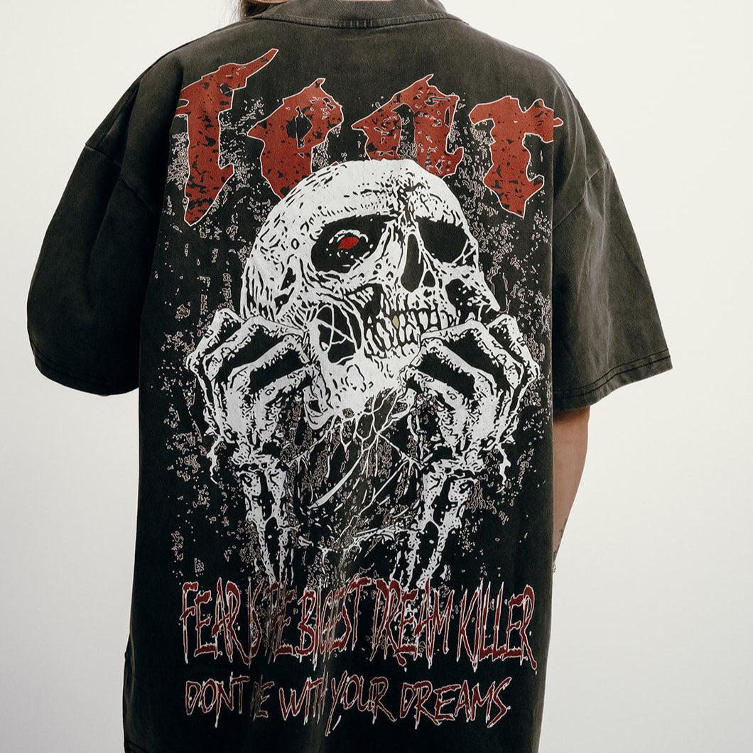 Fear Oversized Tee