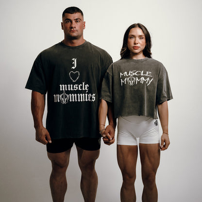 Muscle Mommy Cropped Tee